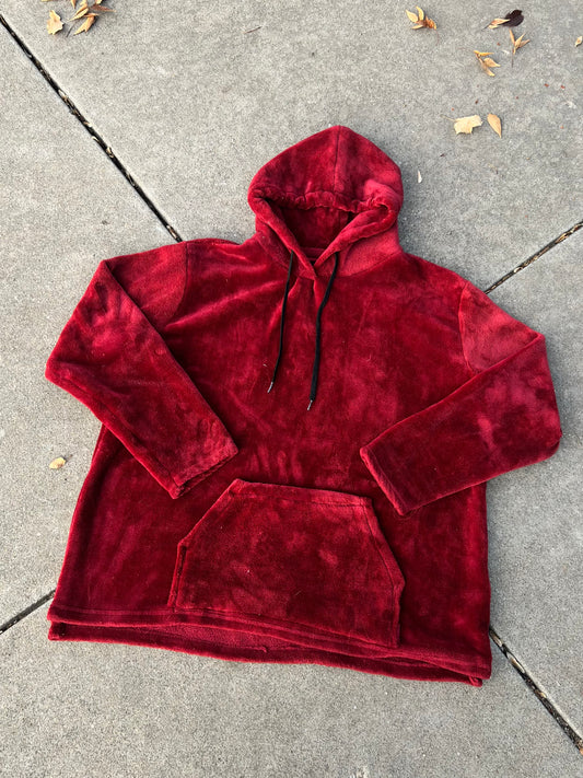 Red Velvet Cake Drop-Tail Hoodie